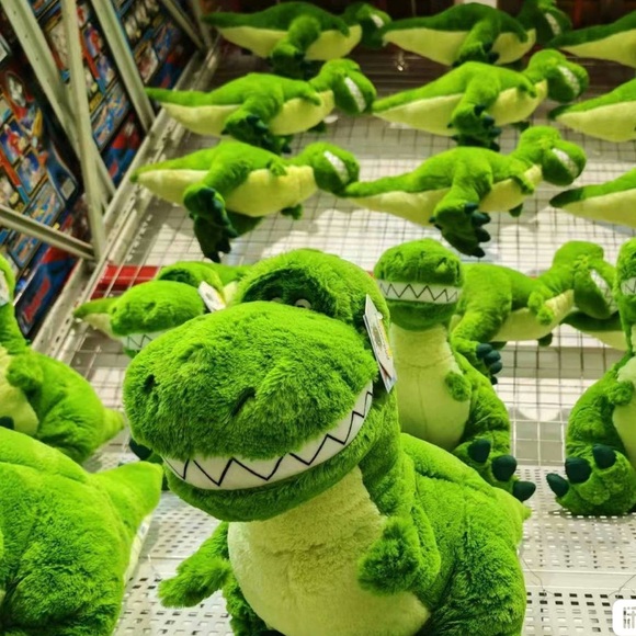 Disney Toy Story Rex Dinosaur 20" Green Plush dinosaur toy potdemiel - Picture 3 of 8